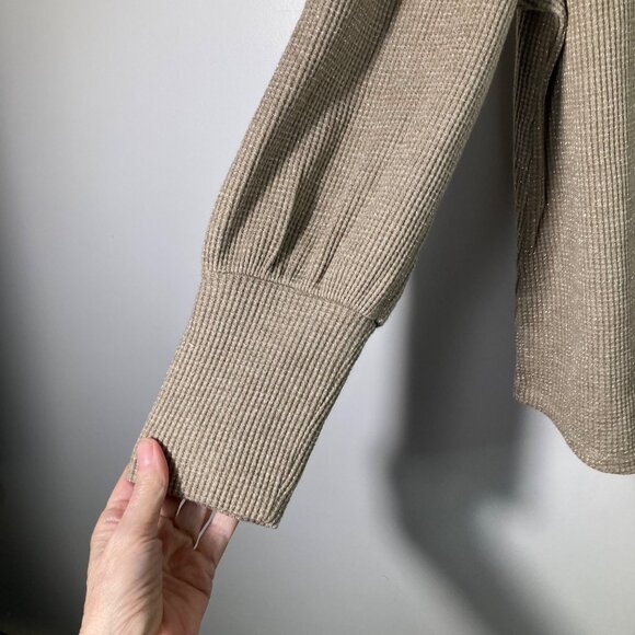 Womens Soft Surroundings Melin Waffle Pullover PXL NWT - Picture 5 of 10